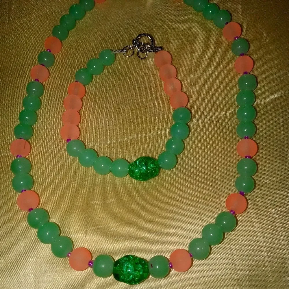 Jade Jewelry set
